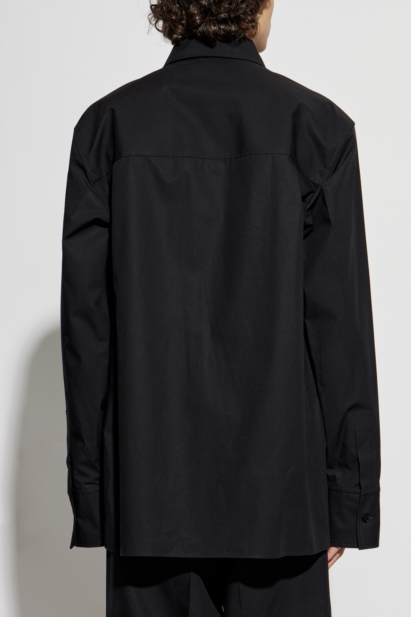★GUCCI★ ブラウス・シャツ Shirt with embossed logo 798764_XJGW8_1160_001_100_0000
